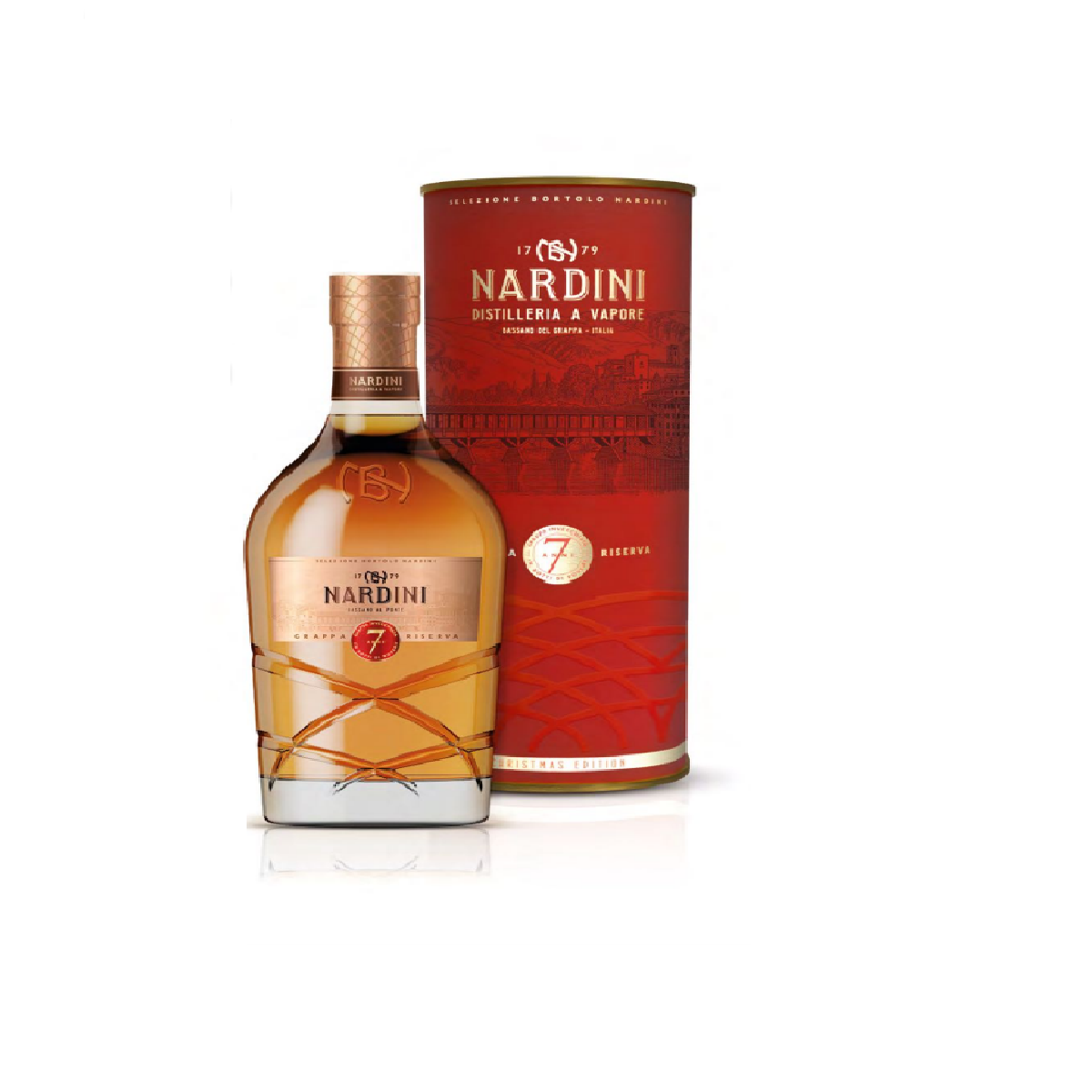 grappa riserva 7 anni nardini cl 70 confezione regalo Grappa Riserva 7 anni Nardini cl 70 confezione regalo